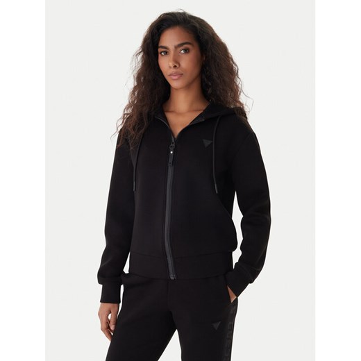 Guess Bluza V3RQ11 K7UW2 Czarny Regular Fit ze sklepu MODIVO w kategorii Bluzy damskie - zdjęcie 187362637