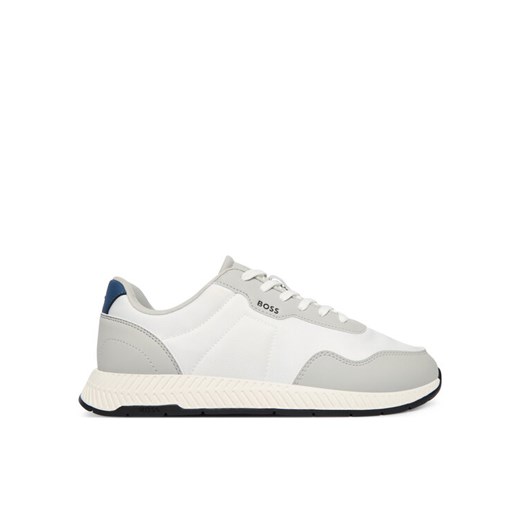 BOSS Sneakersy Titanium 50536481 Szary ze sklepu MODIVO w kategorii Buty sportowe męskie - zdjęcie 187362655