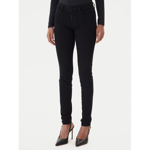 Guess Jeansy Curve X. W2YAJ2 D4PZ1 Czarny Skinny Fit ze sklepu MODIVO w kategorii Jeansy damskie - zdjęcie 187362675
