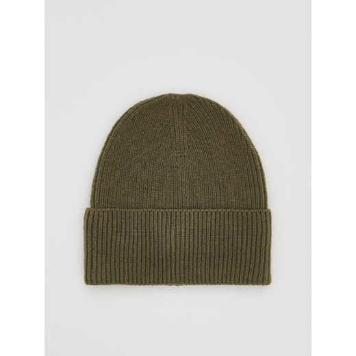 Reserved - Czapka beanie - jasny zielony ze sklepu Reserved w kategorii Czapki zimowe męskie - zdjęcie 187363428