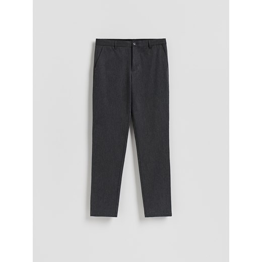 Reserved - Spodnie chino slim fit - ciemnoszary ze sklepu Reserved w kategorii Spodnie męskie - zdjęcie 187364055