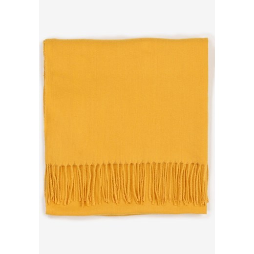 Żółty Szalik Michfyndar ze sklepu renee.pl w kategorii Szaliki i chusty damskie - zdjęcie 187364085
