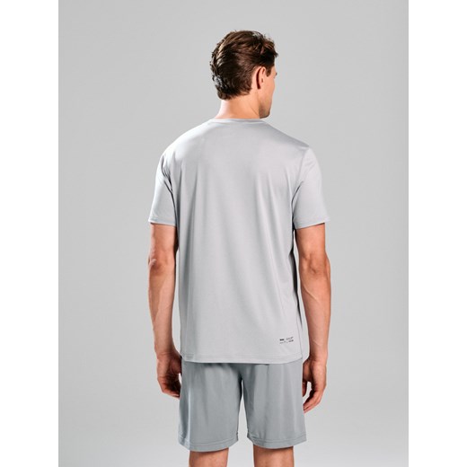 Sinsay - Koszulka z napisem - szary Sinsay L Sinsay