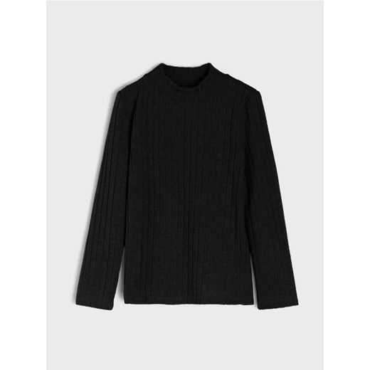 Sinsay - Prążkowany sweter - czarny ze sklepu Sinsay w kategorii Swetry chłopięce - zdjęcie 187364669