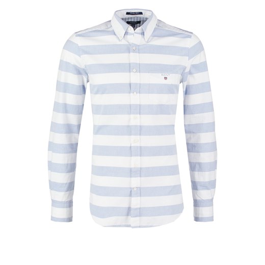 Gant FITTED Koszula yale blue zalando bialy abstrakcyjne wzory