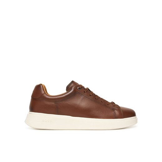 Sneakersy BOSS Bulton 50557820 Brązowy ze sklepu eobuwie.pl w kategorii Buty sportowe męskie - zdjęcie 187364707