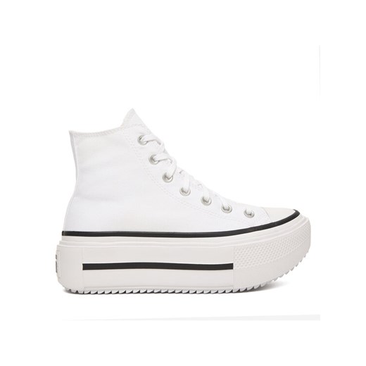 Trampki Converse Chuck Taylor All Star Lift Double Stack A12976C Biały ze sklepu eobuwie.pl w kategorii Trampki damskie - zdjęcie 187364758
