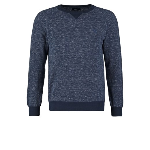 Gant Sweter denim blue zalando szary abstrakcyjne wzory