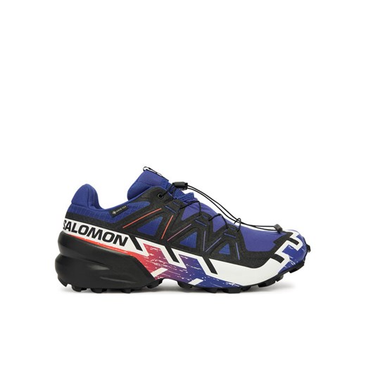 Buty do biegania Salomon Speedcross 6 Gore-Tex Equipe L47982800 Granatowy ze sklepu eobuwie.pl w kategorii Buty sportowe męskie - zdjęcie 187364776