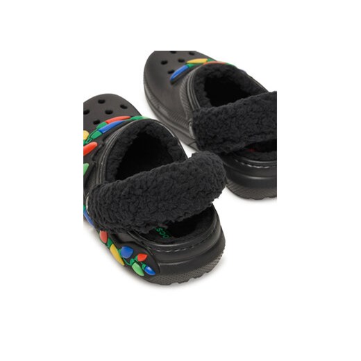 Klapki Crocs Clsc Lined Holiday Lights 212026 Czarny Crocs 30_31 eobuwie.pl