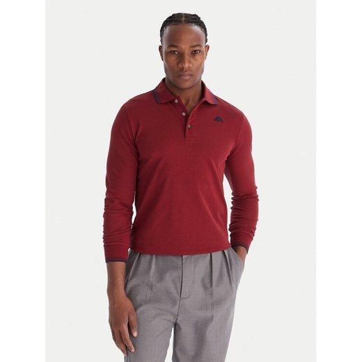 Robe di Kappa Polo Gord 6006570 Czerwony Slim Fit ze sklepu MODIVO w kategorii T-shirty męskie - zdjęcie 187365267