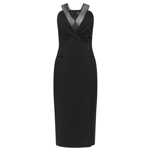 BOSS Sukienka koktajlowa Daliyah 50548103 Czarny Slim Fit ze sklepu MODIVO w kategorii Sukienki - zdjęcie 187365269