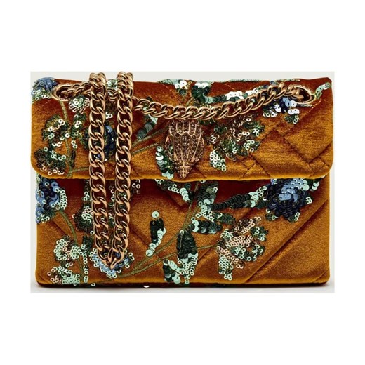 Kurt Geiger Torebka wieczorowa VELVET MINI KENSINGTON ze sklepu Gomez Fashion Store w kategorii Kopertówki - zdjęcie 187366526