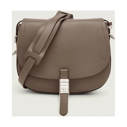Pinko Skórzana listonoszka SADDLE CLASSIC ze sklepu Gomez Fashion Store w kategorii Listonoszki - zdjęcie 187366536