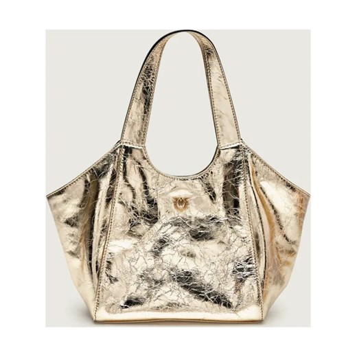 Pinko Skórzana torebka na ramię TOTE MINI BAG ze sklepu Gomez Fashion Store w kategorii Torebki hobo - zdjęcie 187366538