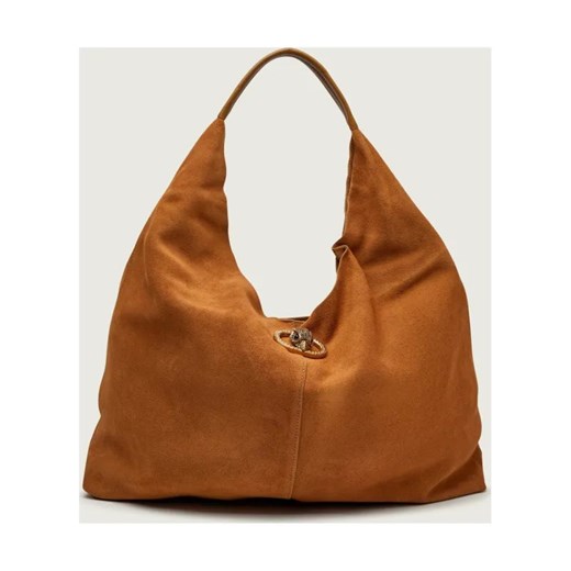 Kurt Geiger Hobo CHELSEA | zamsz ze sklepu Gomez Fashion Store w kategorii Torebki hobo - zdjęcie 187366566
