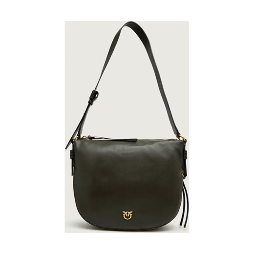Pinko Skórzana torebka na ramię Zip Around Classic ze sklepu Gomez Fashion Store w kategorii Listonoszki - zdjęcie 187366569