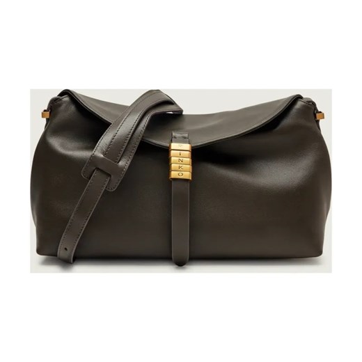 Pinko Skórzana torebka na ramię NEW SADDLE CLASSIC ze sklepu Gomez Fashion Store w kategorii Listonoszki - zdjęcie 187366576