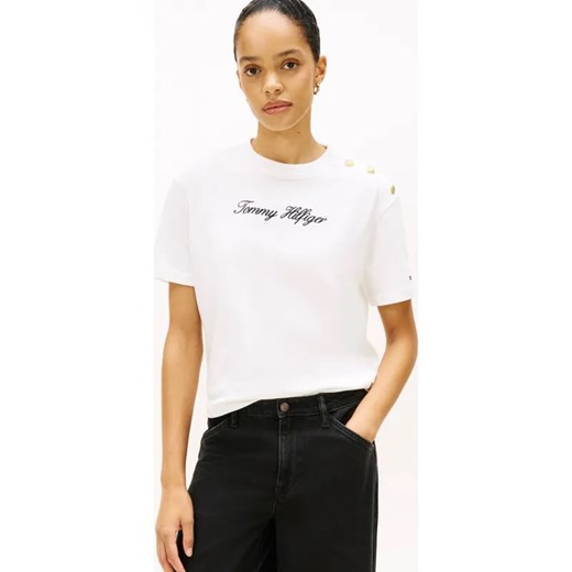 Tommy Hilfiger T-shirt | Loose fit ze sklepu Gomez Fashion Store w kategorii Bluzki damskie - zdjęcie 187366616