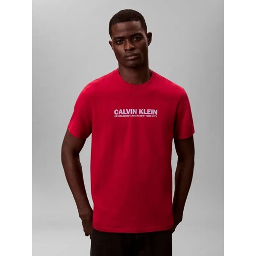 Calvin Klein T-shirt | Regular Fit ze sklepu Gomez Fashion Store w kategorii T-shirty męskie - zdjęcie 187366636