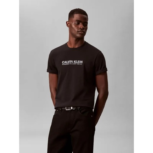 Calvin Klein T-shirt | Regular Fit ze sklepu Gomez Fashion Store w kategorii T-shirty męskie - zdjęcie 187366639