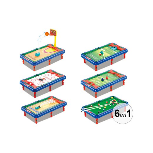 Techkidz Gra zręcznościowa 6w1 ze wzorem - 6+ ze sklepu Limango Polska w kategorii Zabawki - zdjęcie 187367666