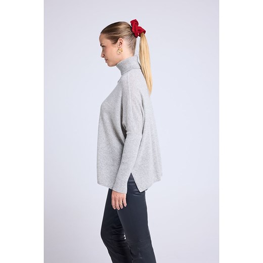 Maison Héritage Cashmere Kaszmirowy golf w kolorze szarym Maison Héritage Cashmere L/XL promocja Limango Polska