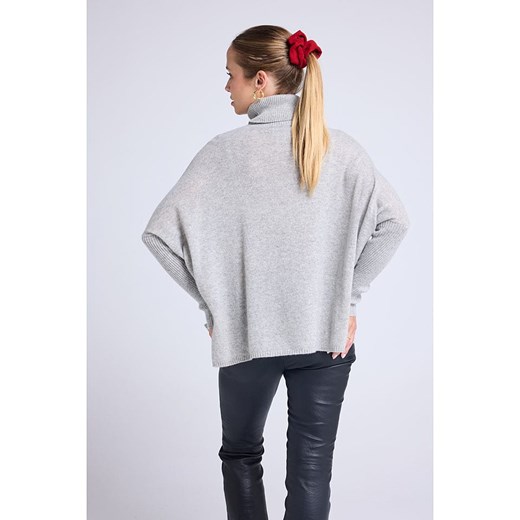 Maison Héritage Cashmere Kaszmirowy golf w kolorze szarym Maison Héritage Cashmere L/XL okazja Limango Polska