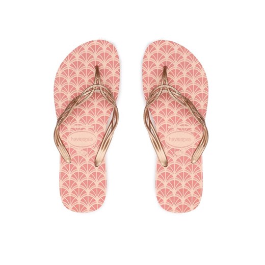 Japonki Havaianas 41454820076 Różowy ze sklepu eobuwie.pl w kategorii Klapki damskie - zdjęcie 187368927
