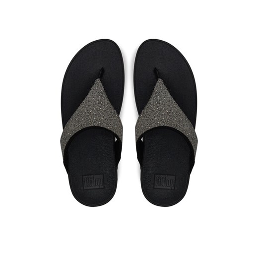 Japonki FitFlop GB4 090 Czarny ze sklepu eobuwie.pl w kategorii Klapki damskie - zdjęcie 187368937