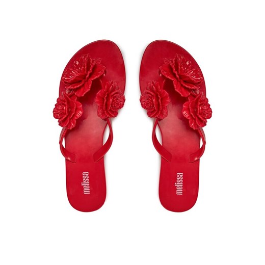 Japonki Melissa Melissa Harmonic Springtime Ad 35704 Czerwony ze sklepu eobuwie.pl w kategorii Klapki damskie - zdjęcie 187368939
