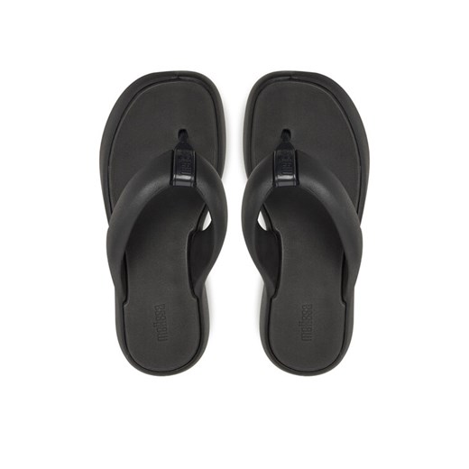 Japonki Melissa Melissa Free Fuzzy Platform Ad M 35875 Czarny ze sklepu eobuwie.pl w kategorii Klapki damskie - zdjęcie 187368968