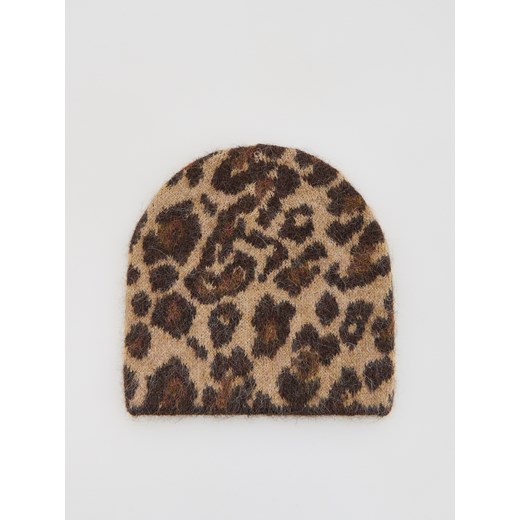 Reserved - Czapka z wełną alpaki - wielobarwny Reserved ONE SIZE Reserved