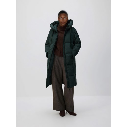 Reserved - Pikowana kurtka z puchem - morski ze sklepu Reserved w kategorii Kurtki damskie - zdjęcie 187369577