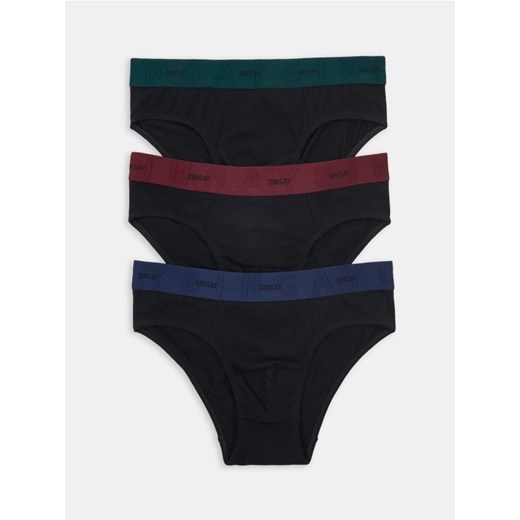 Sinsay - Majtki 3 pack - wielobarwny ze sklepu Sinsay w kategorii Majtki męskie - zdjęcie 187370329