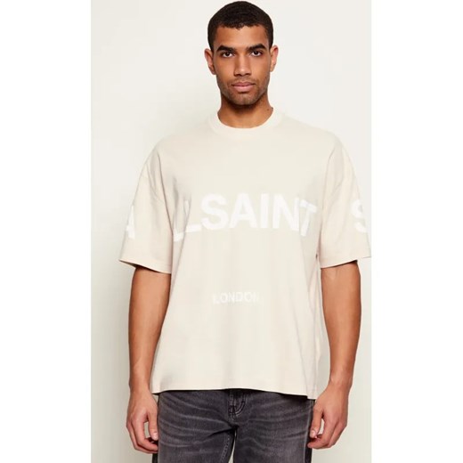 AllSaints T-shirt BIGGY | Oversize fit ze sklepu Gomez Fashion Store w kategorii T-shirty męskie - zdjęcie 187370366