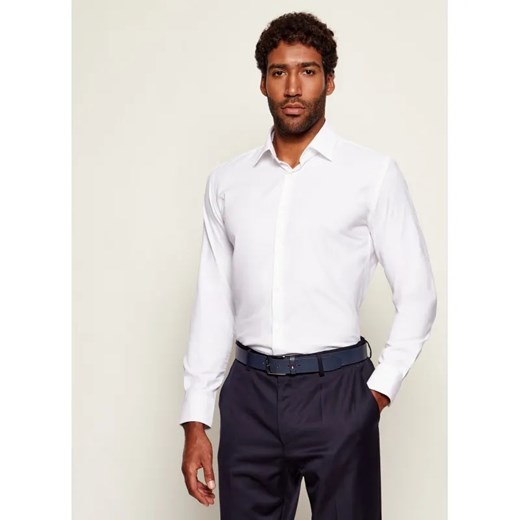 BOSS BLACK Koszula P-HANK-kent-C1-222 | Slim Fit ze sklepu Gomez Fashion Store w kategorii Koszule męskie - zdjęcie 187370368