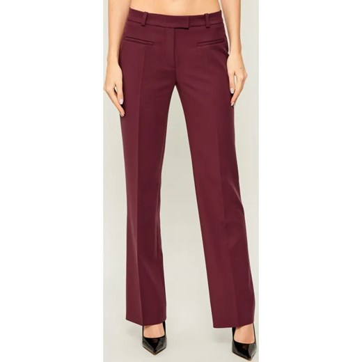 HUGO Spodnie Hilayla | Straight fit ze sklepu Gomez Fashion Store w kategorii Spodnie damskie - zdjęcie 187370859