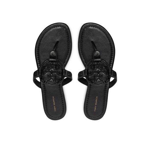 Tory Burch Japonki Miller 161424 Czarny ze sklepu MODIVO w kategorii Klapki damskie - zdjęcie 187370936