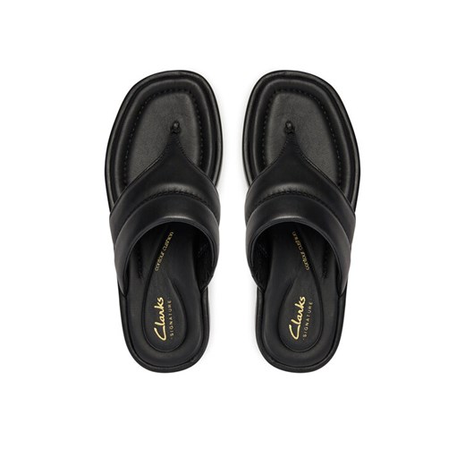 Clarks Japonki Alda Walk 26176261 Czarny ze sklepu MODIVO w kategorii Klapki damskie - zdjęcie 187370948