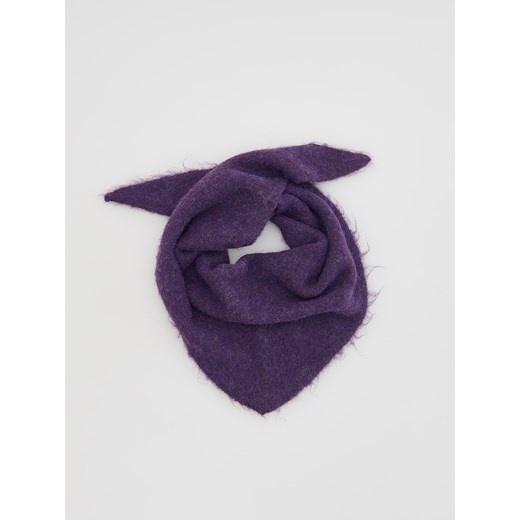 Reserved - Trójkątna chusta - fioletowy ze sklepu Reserved w kategorii Szaliki i chusty damskie - zdjęcie 187371446