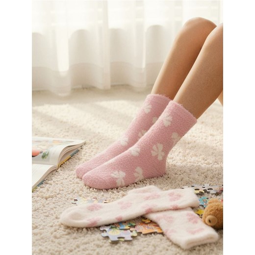 Sinsay - Skarpetki ze wzorkiem 2 pack - wielobarwny ze sklepu Sinsay w kategorii Skarpetki dziecięce - zdjęcie 187371805