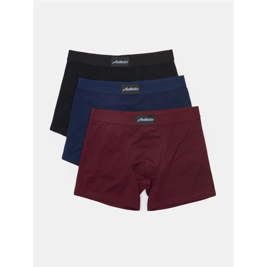 Sinsay - Bokserki long 3 pack - wielobarwny ze sklepu Sinsay w kategorii Majtki męskie - zdjęcie 187371806