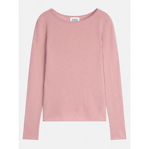 AUTHENTIC CASHMERE Kaszmirowy sweter &quot;Epéna&quot; w kolorze jasnoróżowym ze sklepu Limango Polska w kategorii Swetry damskie - zdjęcie 187372647