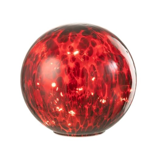 J Line Dekoracja LED &quot;Ball&quot; w kolorze czerwonym - 20,5 x Ø 20,5 cm ze sklepu Limango Polska w kategorii Dekoracje - zdjęcie 187372655