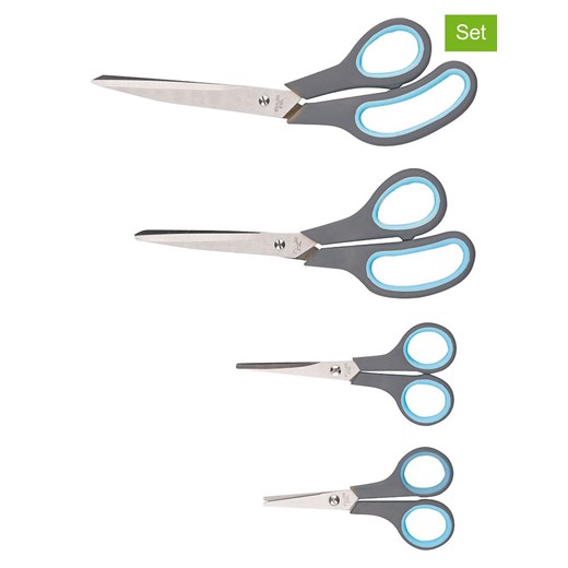 Alpina Nożyczki (4 szt.) w kolorze szarym ze sklepu Limango Polska w kategorii Akcesoria kuchenne - zdjęcie 187372888