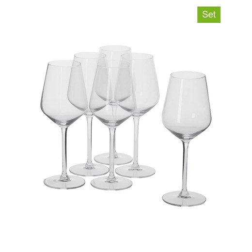Alpina Kieliszki (6 szt.) do wina - 370 ml ze sklepu Limango Polska w kategorii Naczynia - zdjęcie 187372916