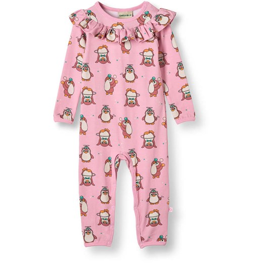 Småfolk Rampers &quot;Paula&quot; w kolorze jasnoróżowym ze sklepu Limango Polska w kategorii Kombinezony i kurtki - zdjęcie 187373375