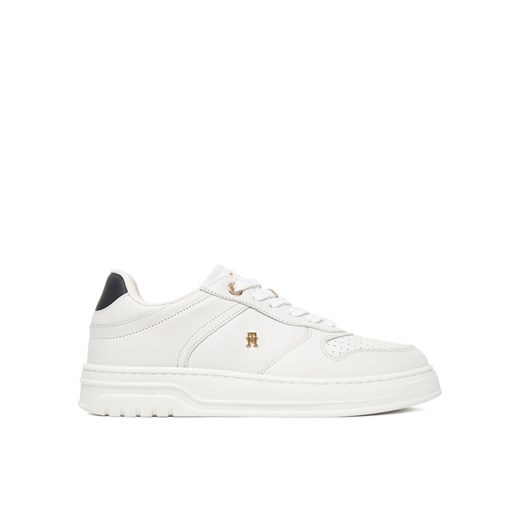 Sneakersy Tommy Hilfiger Th Sporty Cupsole Corp FW0FW09025 Biały ze sklepu eobuwie.pl w kategorii Buty sportowe damskie - zdjęcie 187373415