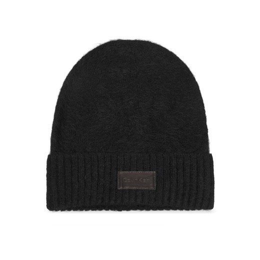 Czapka Calvin Klein K60K612594 Czarny ze sklepu eobuwie.pl w kategorii Czapki zimowe damskie - zdjęcie 187373456